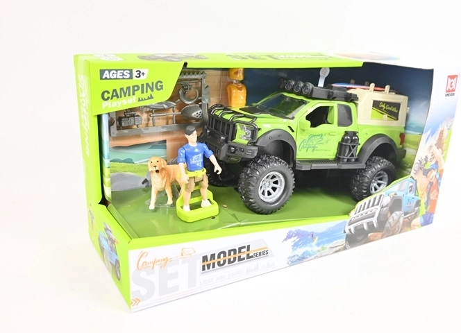 Veicolo per bambini Jeep con effetti luminosi e sonori (set)