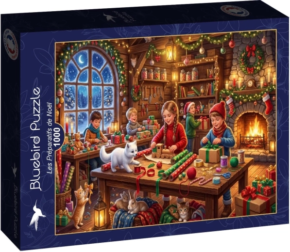 Bluebird Puzzle Preparativi natalizi 1000 pezzi