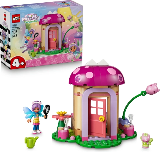 LEGO La casa delle bambole di Gabby 11212 La casetta da giardino di Gattina