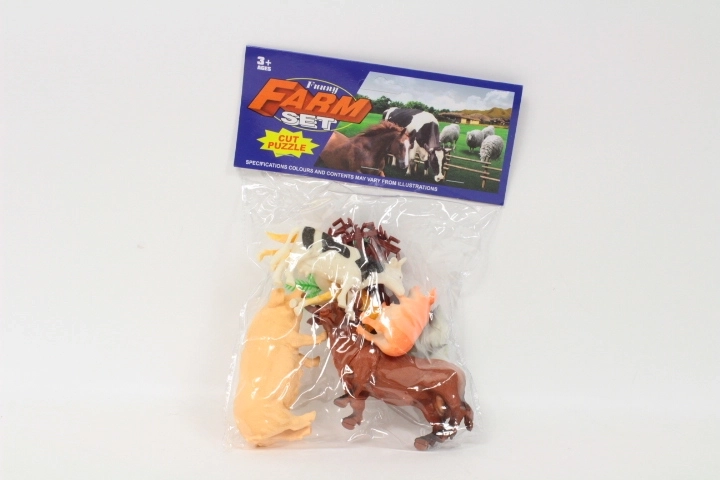 Gazelo figure di animali domestici - 6 pezzi