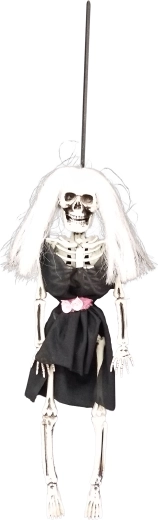 Scheletro di Halloween da appendere PARTY 40 cm
