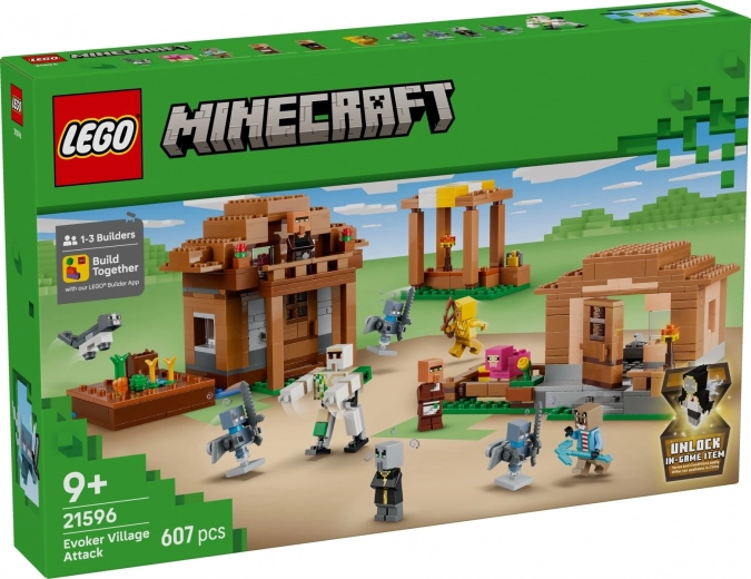 LEGO Minecraft incursione degli evocatori al villaggio