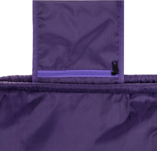 Chiusura sicura e tasca per piccoli oggetti