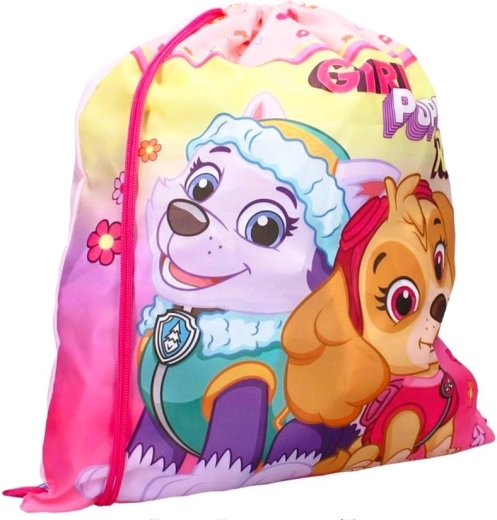 Sacca sportiva per bambini Paw Patrol con Skye e Everest