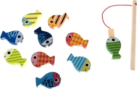 Pesca magnetica dei pesciolini per allenare la coordinazione