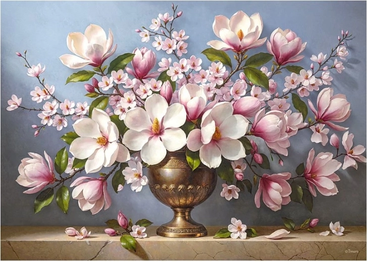 Puzzle Cherry Pazzi Eleganza magnolia 1000 pezzi