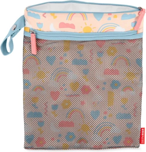 Skip Hop Spark Style sacchetto impermeabile Rainbow 30 × 38 cm