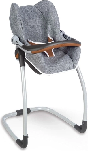 Seggiolone con vassoio per “piccoli genitori”