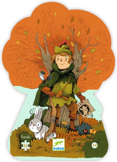 Puzzle Djeco Robin Hood 36 pezzi