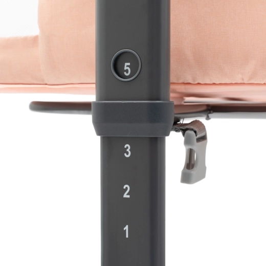 5 livelli di altezza per un allineamento perfetto al letto