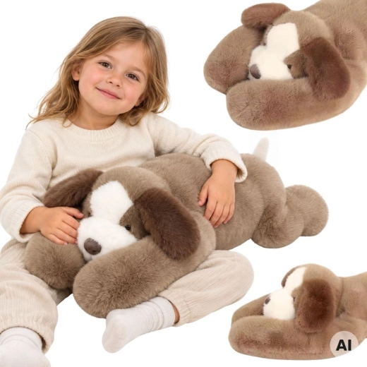 Cane di peluche sensoriale zavorrato WOOPIE 2,5 kg