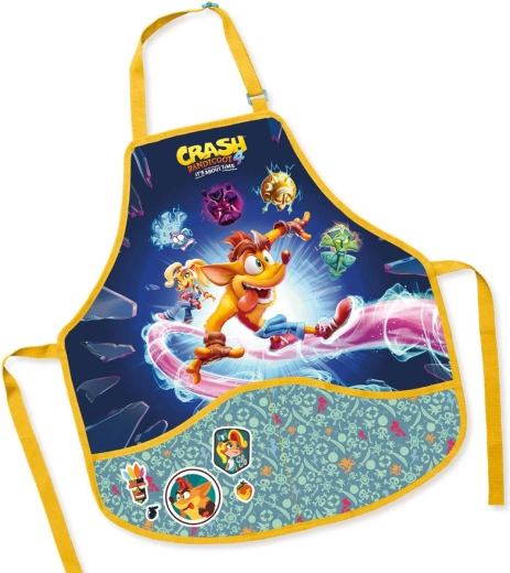 Grembiule da lavoro per bambini Crash Bandicoot 50 × 55 cm
