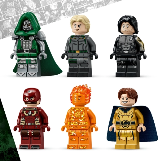 Sei minifigure Marvel