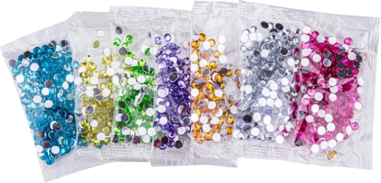 Colori e forme ricche delle pietrine