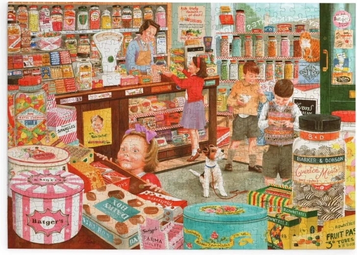 House of Puzzles Negozio di dolciumi, 500 pezzi extra grandi