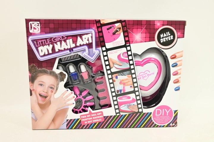 Set per dipingere e decorare le unghie con asciugatore - 1 pezzo