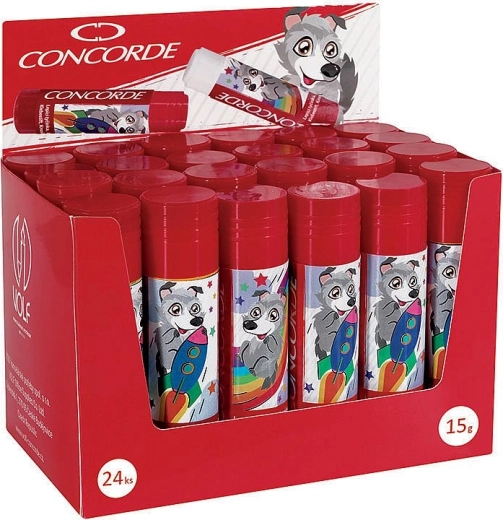 Colla stick CONCORDE Volfík 15 g, mix di motivi