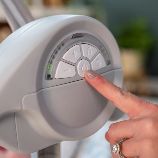 Dondolio silenzioso con 6 velocità