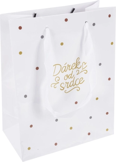 Borsa regalo in carta “Regalo da…” 18 × 10 × 23 cm