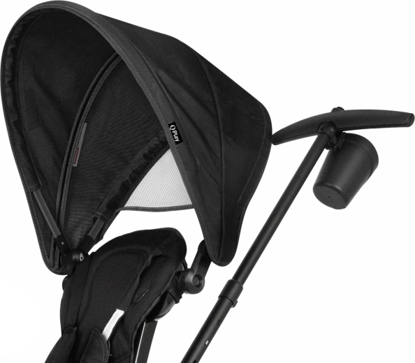 Tettuccio con rete per ombra e controllo del bambino