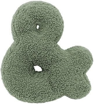 Cuscino in peluche Mealini a forma di simbolo & verde - 1 pezzo