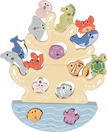 Barriera corallina di equilibrio per allenare la stabilità