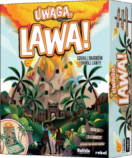 Uwaga, lawa! – gioco da tavolo per famiglie