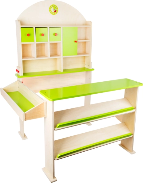 Chioschetto verde in legno per bambini - Small Foot