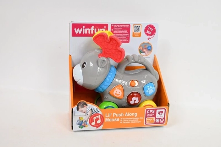 Alce cavalcabile SmilyPlay con luci e melodie