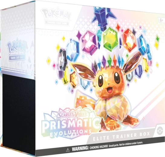 Pokémon TCG Prismatic Evolutions Elite Trainer Box con 9 buste