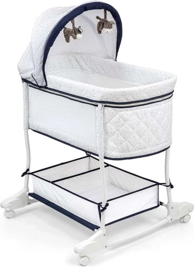 Milly Mally Dream On 2 in 1 culla e lettino Simple Grey