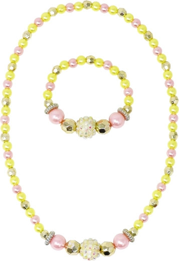 Collana rosa con farfalla PINK POPPY