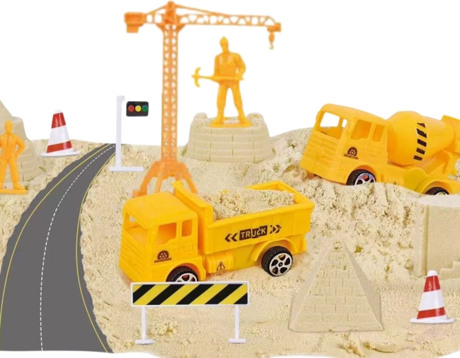 Un piccolo cantiere pieno di divertimento