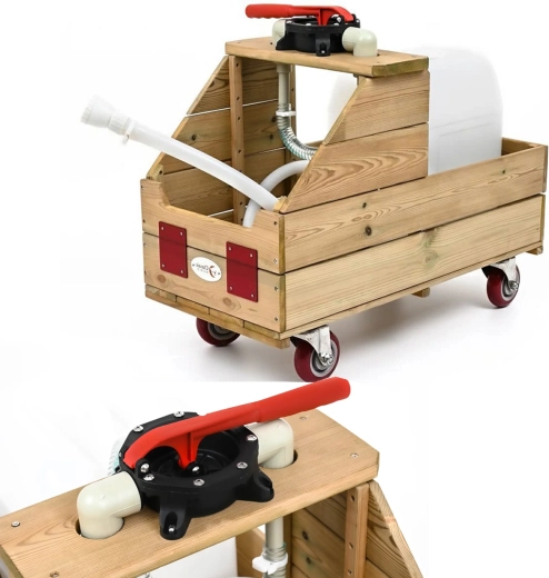 Pompa manuale e tubo flessibile