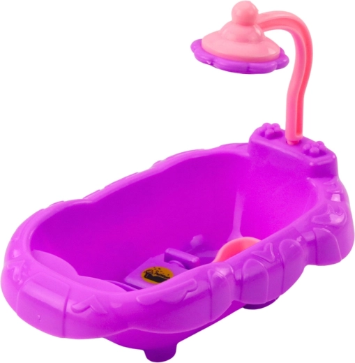 Vaschetta con doccia per una cura realistica