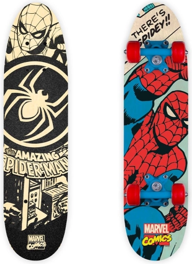 Design a fumetti con licenza Spider-Man