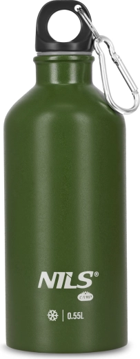 Borraccia da trekking in acciaio inox Nils Camp verde 500 ml