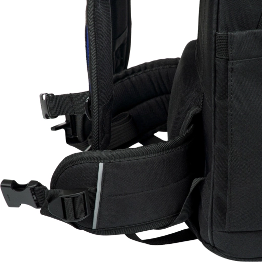 Stabilità e comfort con cintura lombare rimovibile