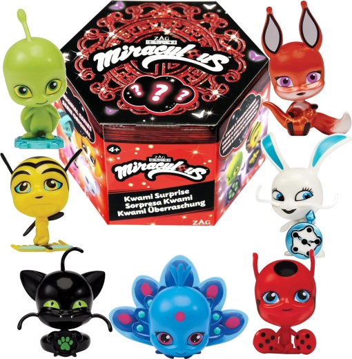 Miraculous Kwami Surprise Box – mini-figura sorpresa (Miraculous: Ladybug e Chat Noir)