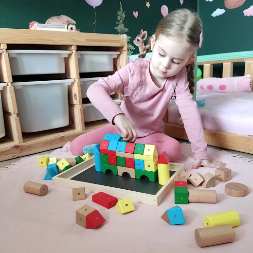 Base magnetica per costruzioni 2D e 3D stabili