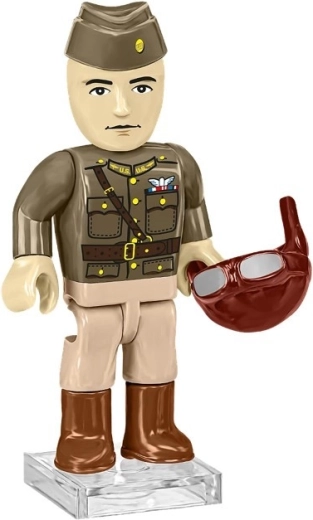 Minifigure del pilota George A. Vaughn Jr. inclusa