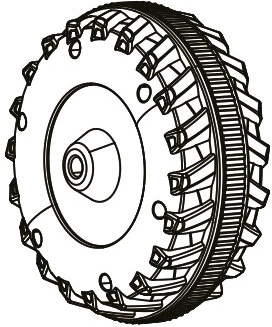 Trattore a pedali New Holland con rimorchio anteriore