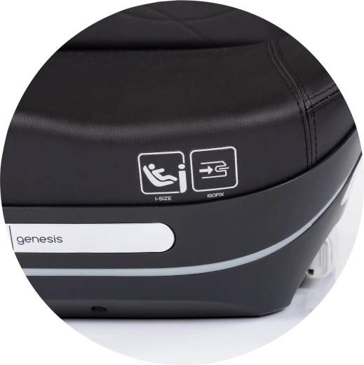 Fissaggio ISOFIX sicuro con chiara indicazione