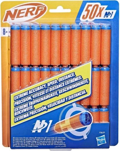 Hasbro Nerf N Series dardi in schiuma di ricambio - 50 pezzi