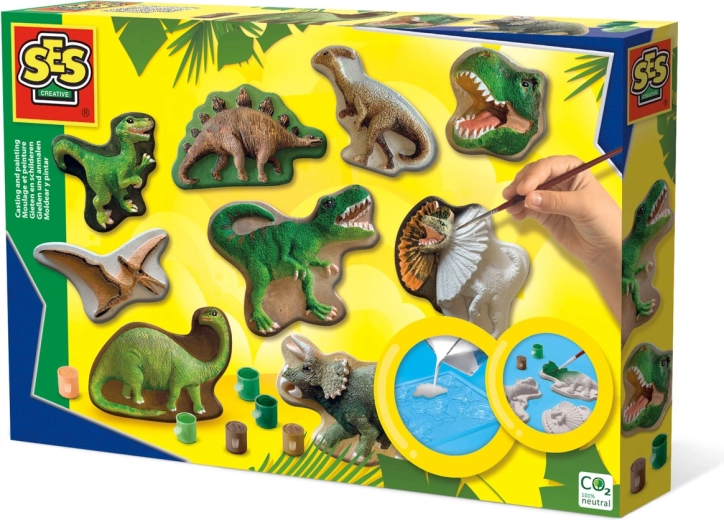 Dinosauri da modellare e dipingere
