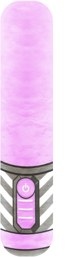Fluffy Fighterz spada di peluche luminosa rosa
