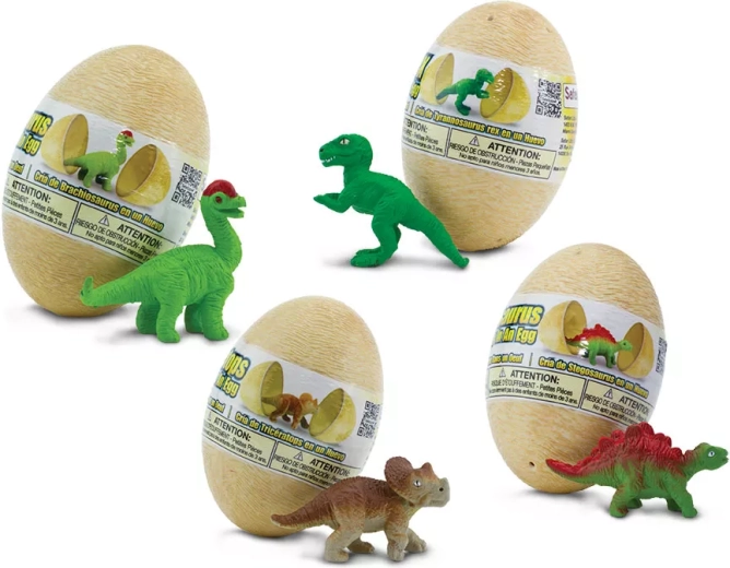 Safari Ltd. set di uova con cuccioli di dinosauro (4 pz)