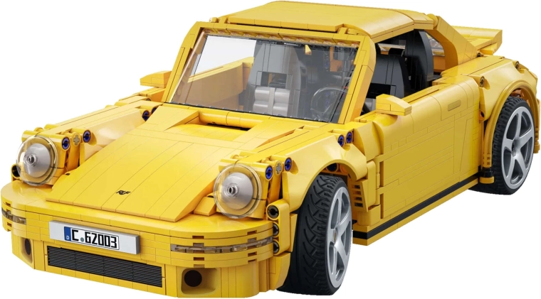 Design iconico RUF CTR Yellowbird in scala 1:12