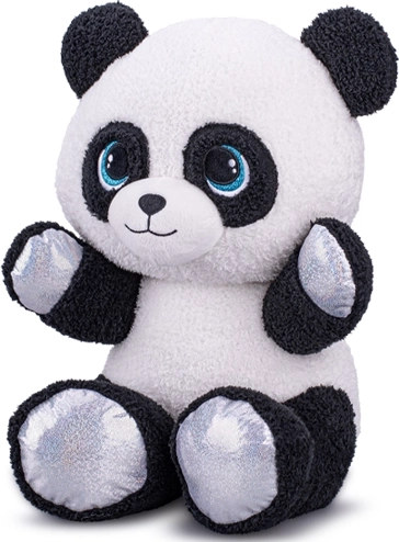 Panda di peluche seduta 16,5 cm