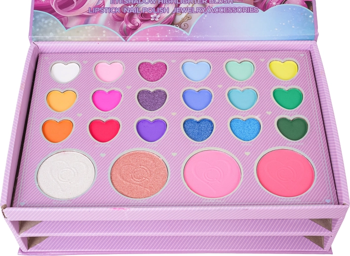 Palette colorata di ombretti